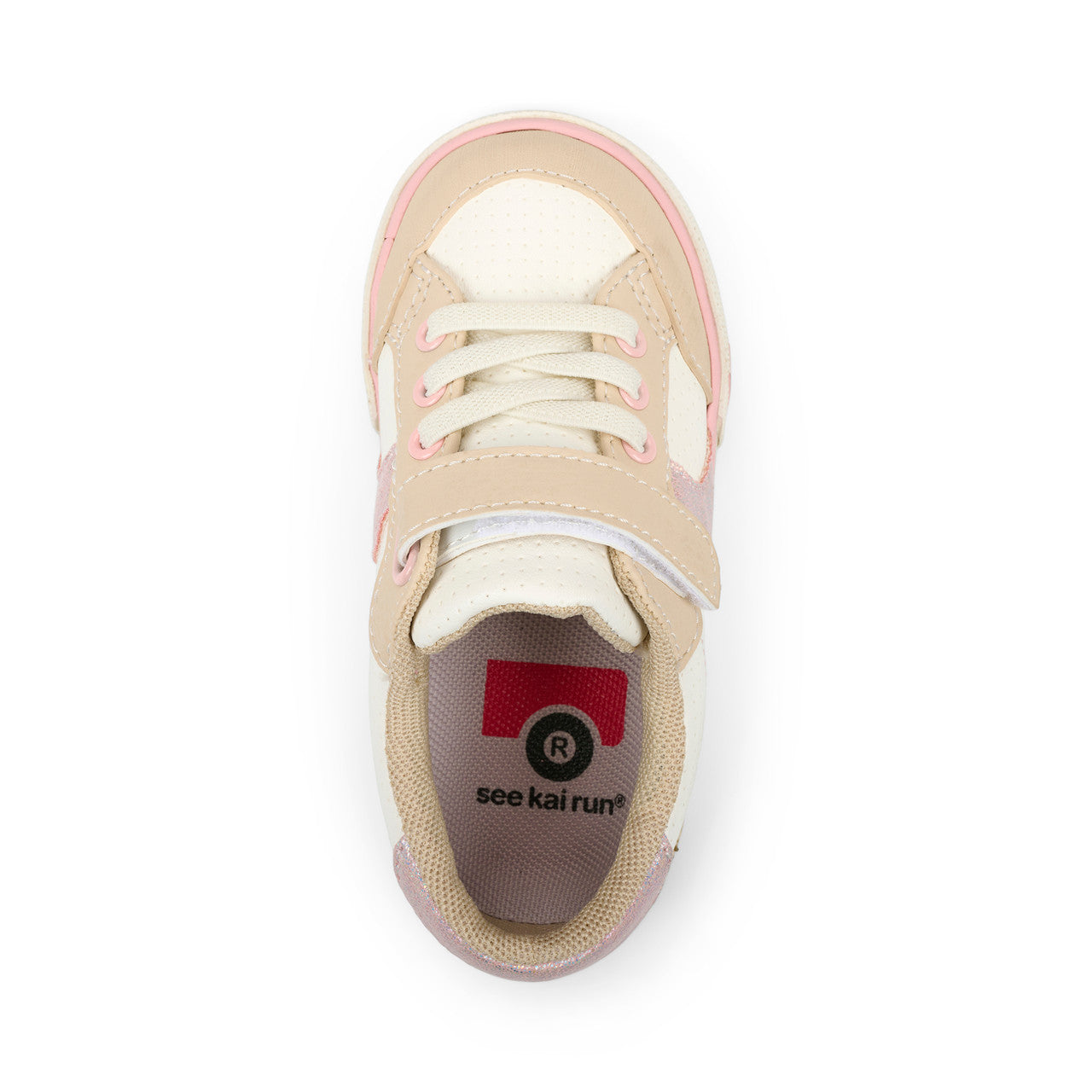 See Kai Run girls Connor White/Oatmeal