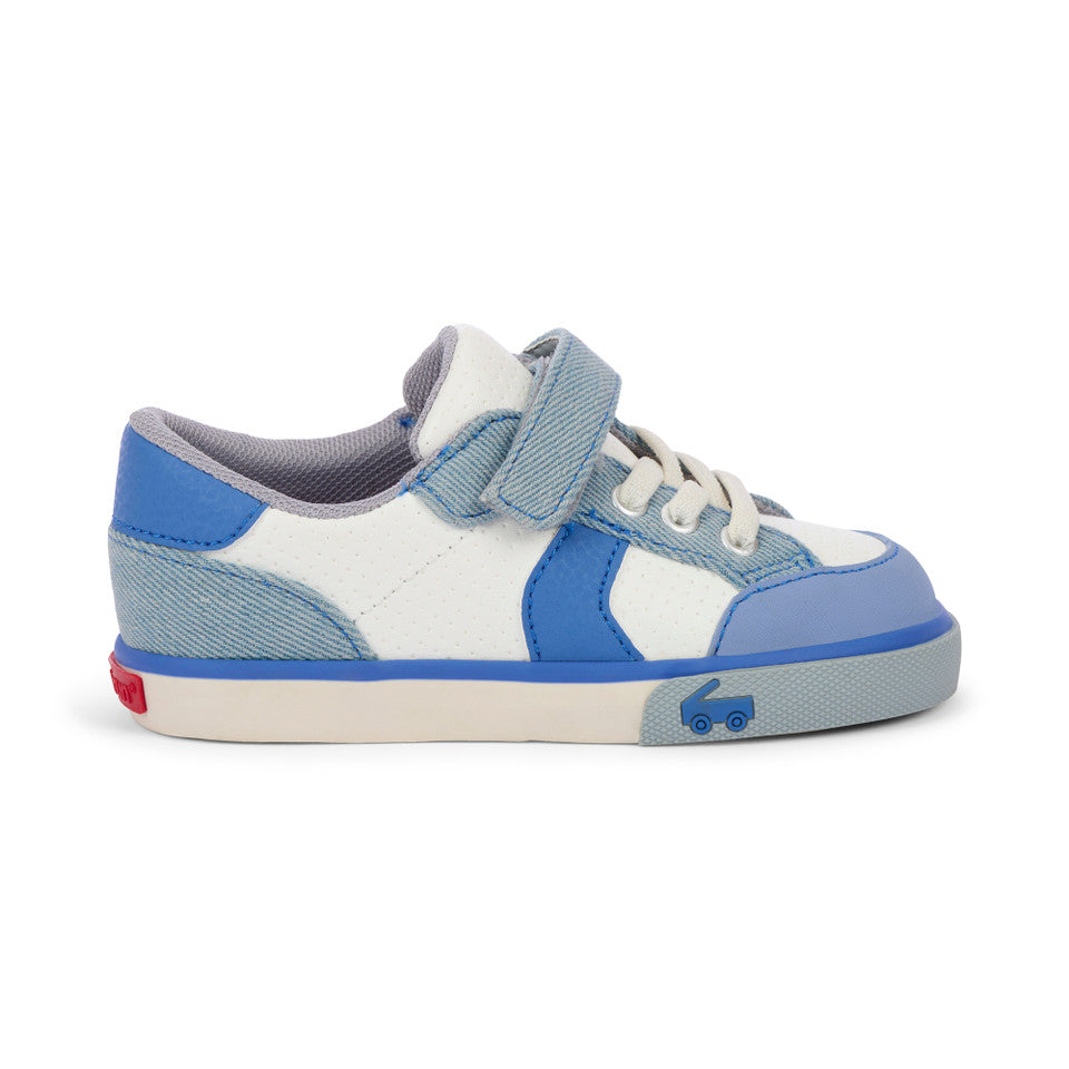 See Kai Run boys Connor White/Washed Denim