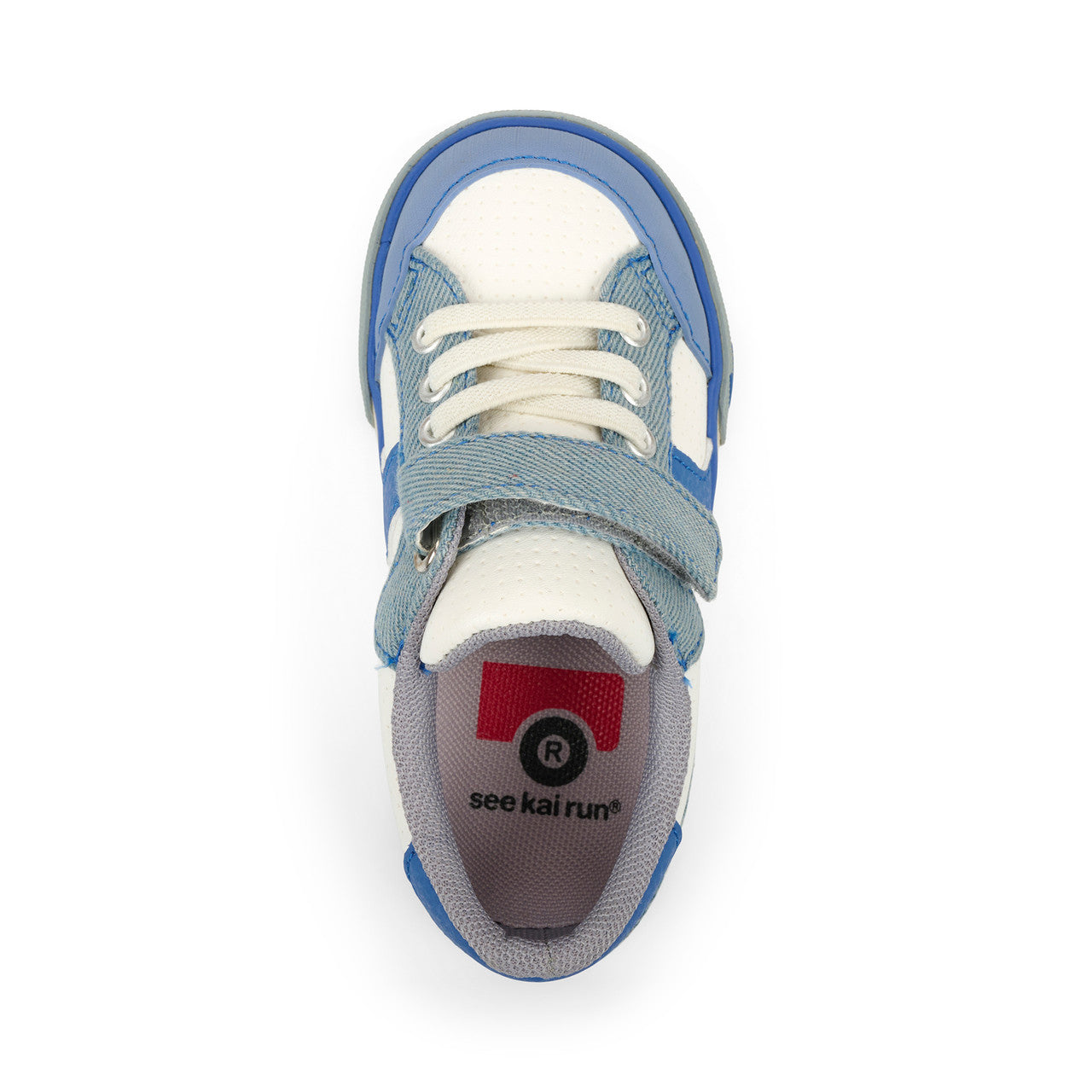 See Kai Run boys Connor White/Washed Denim