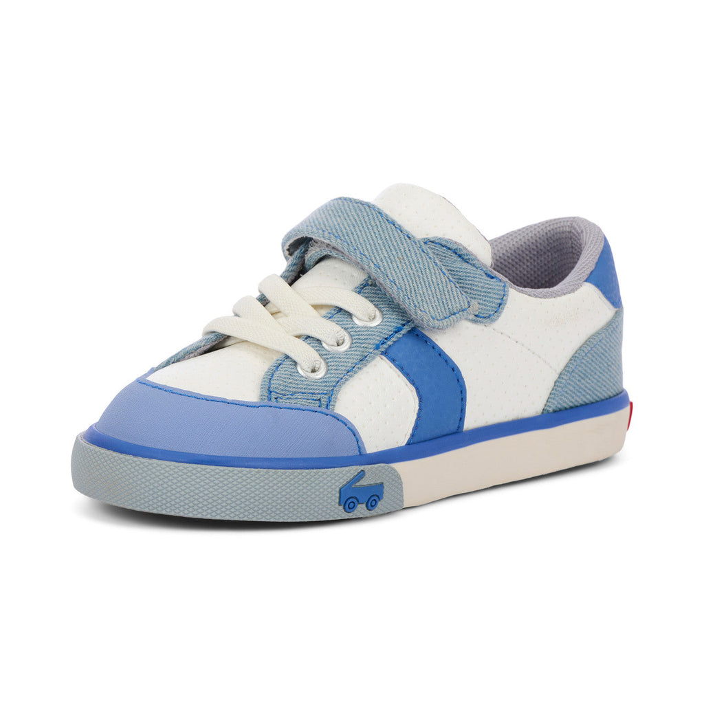 See Kai Run boys Connor White/Washed Denim