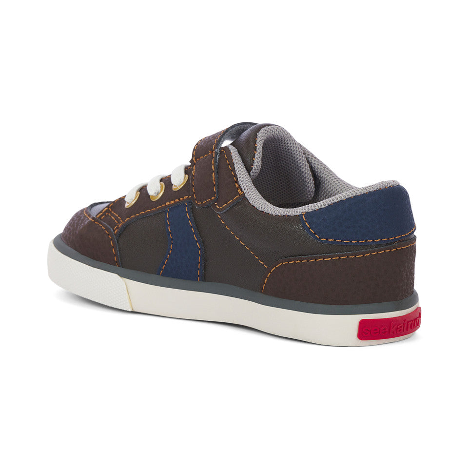 See Kai Run boys Connor Brown Leather