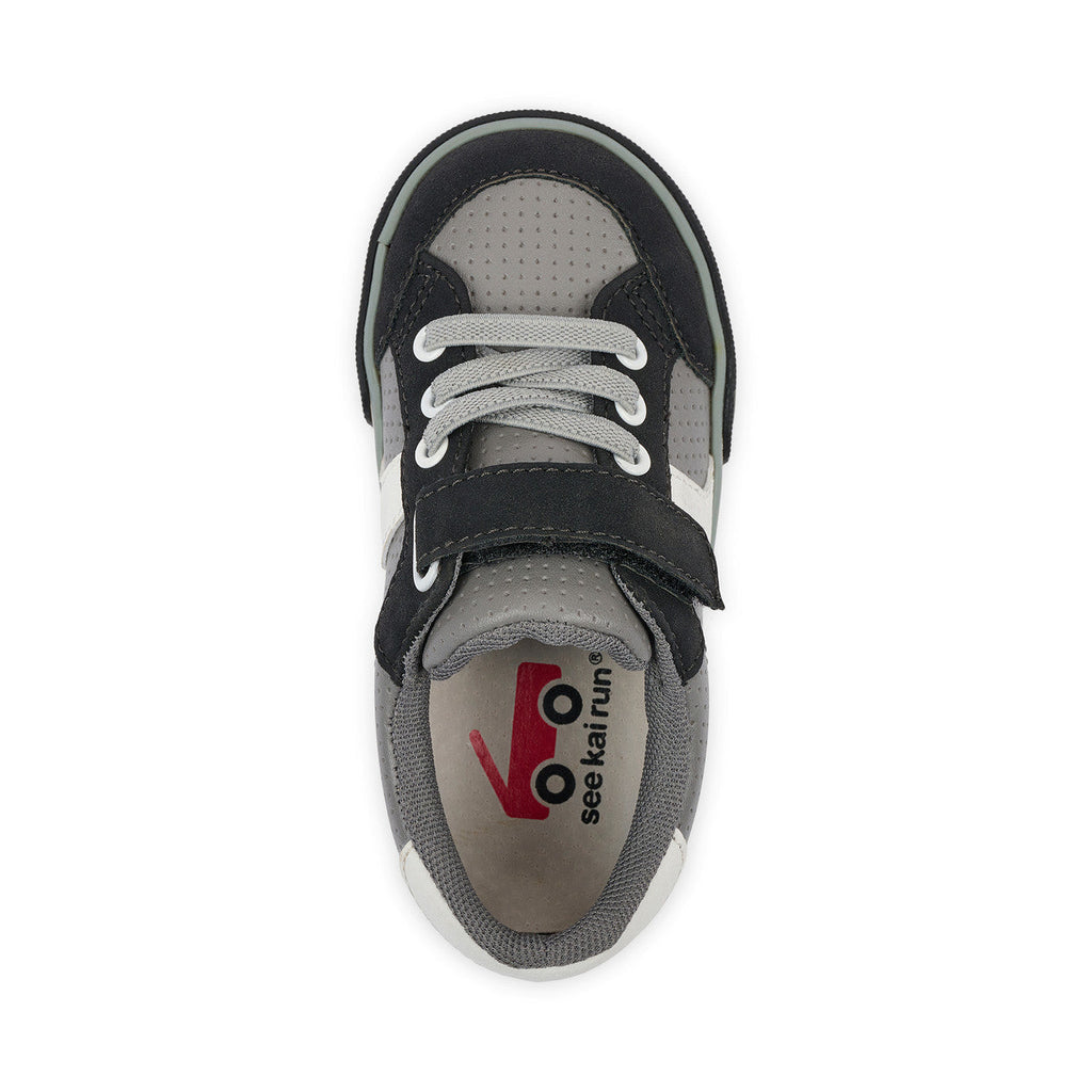See Kai Run boys Connor Gray/Black
