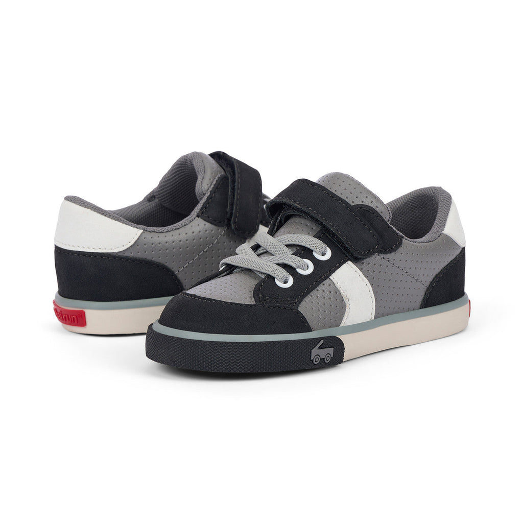 See Kai Run boys Connor Gray/Black