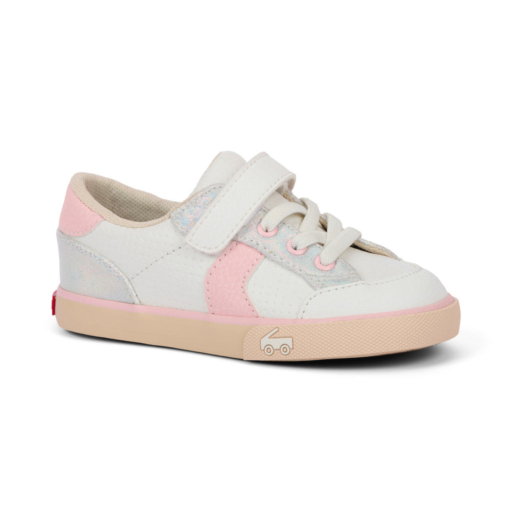 See Kai Run girls Connor White/Pink