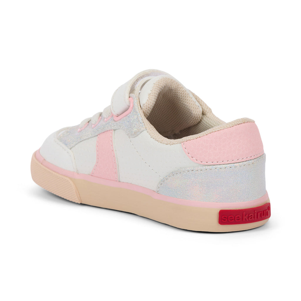 See Kai Run girls Connor White/Pink