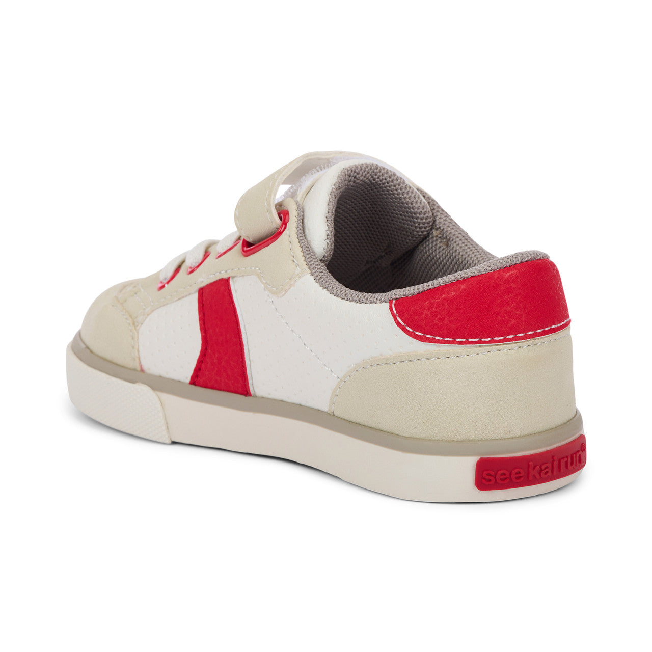 See Kai Run boys Connor White/Red