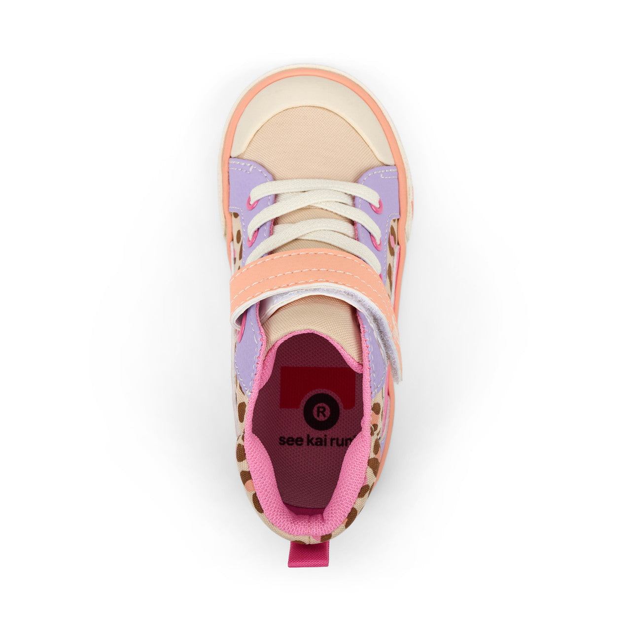 See Kai Run girls Dayton Oatmeal/Leopard