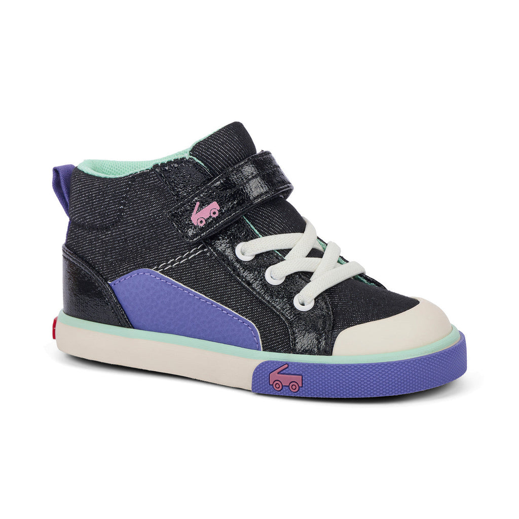 See Kai Run girls Dayton Black Denim
