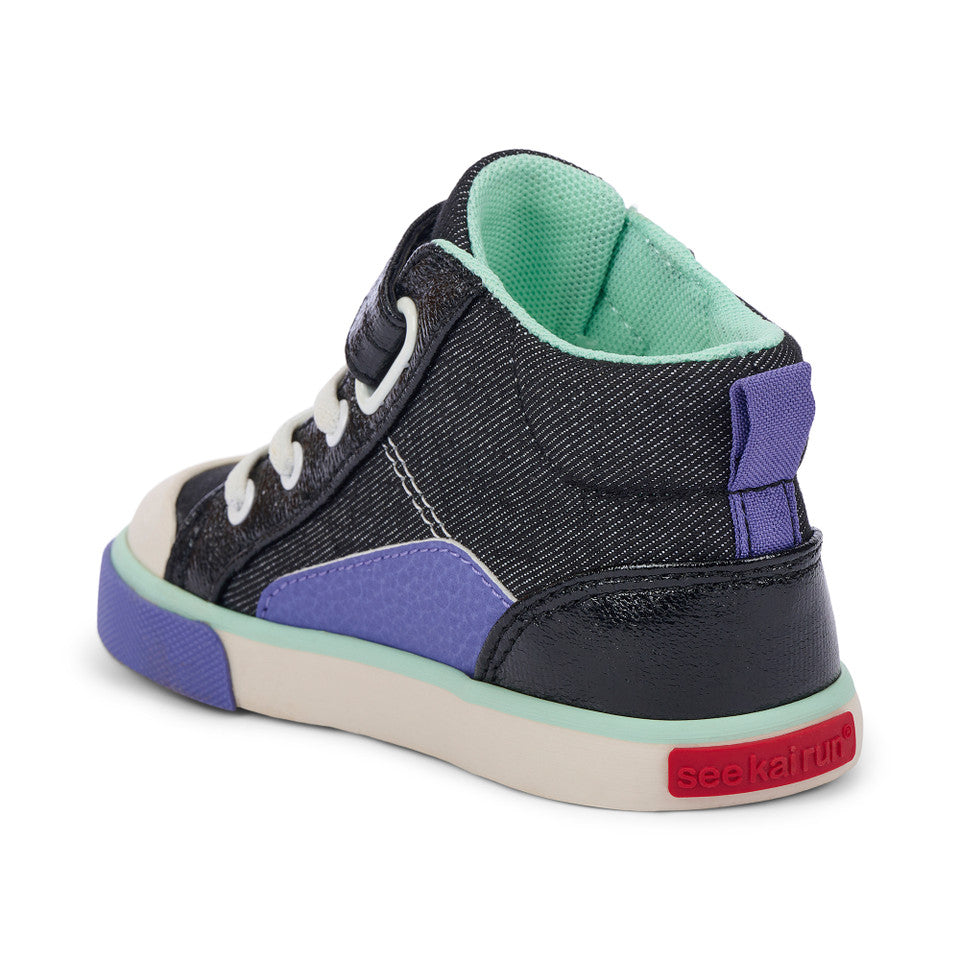See Kai Run girls Dayton Black Denim
