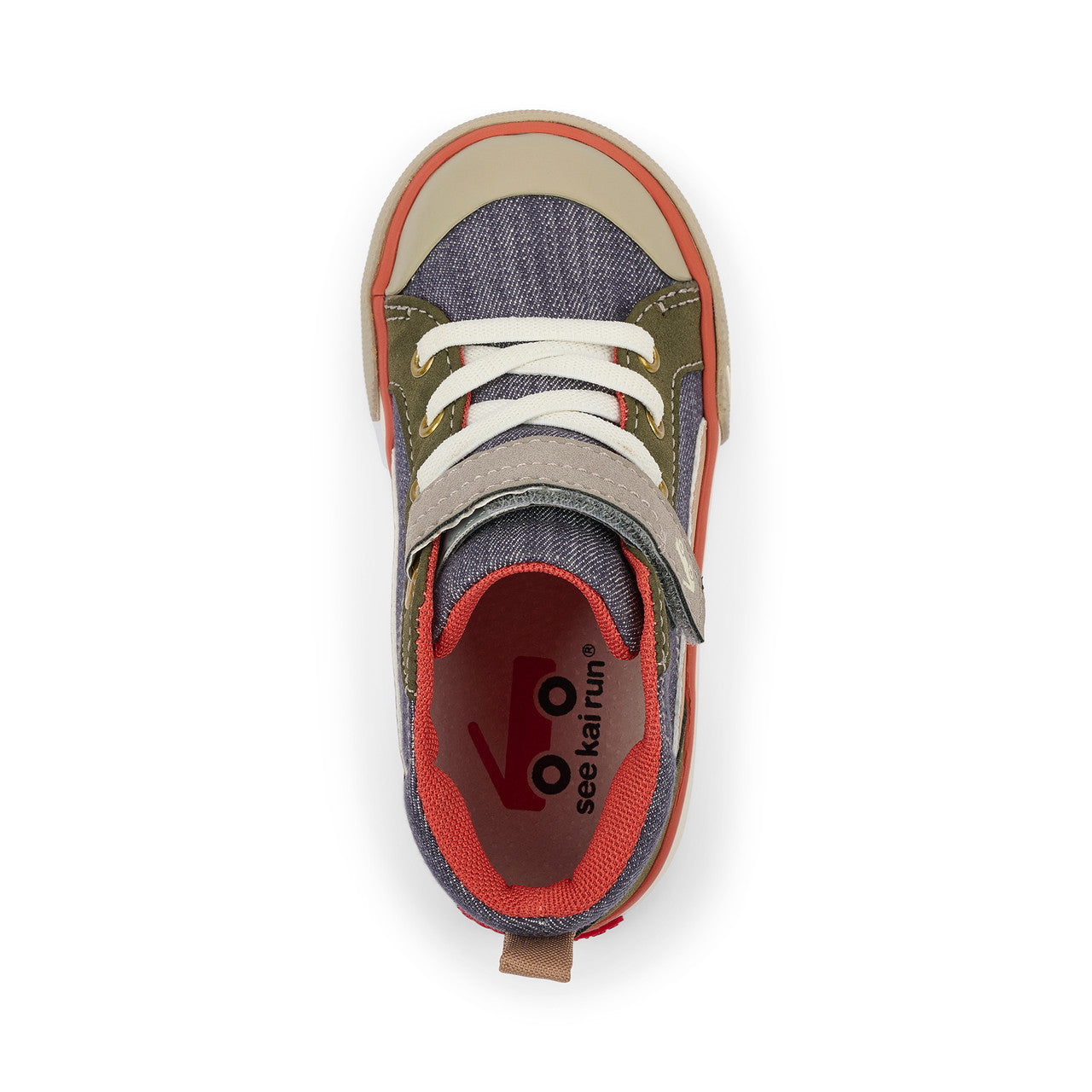 See Kai Run boys Dayton Gray Denim/Olive