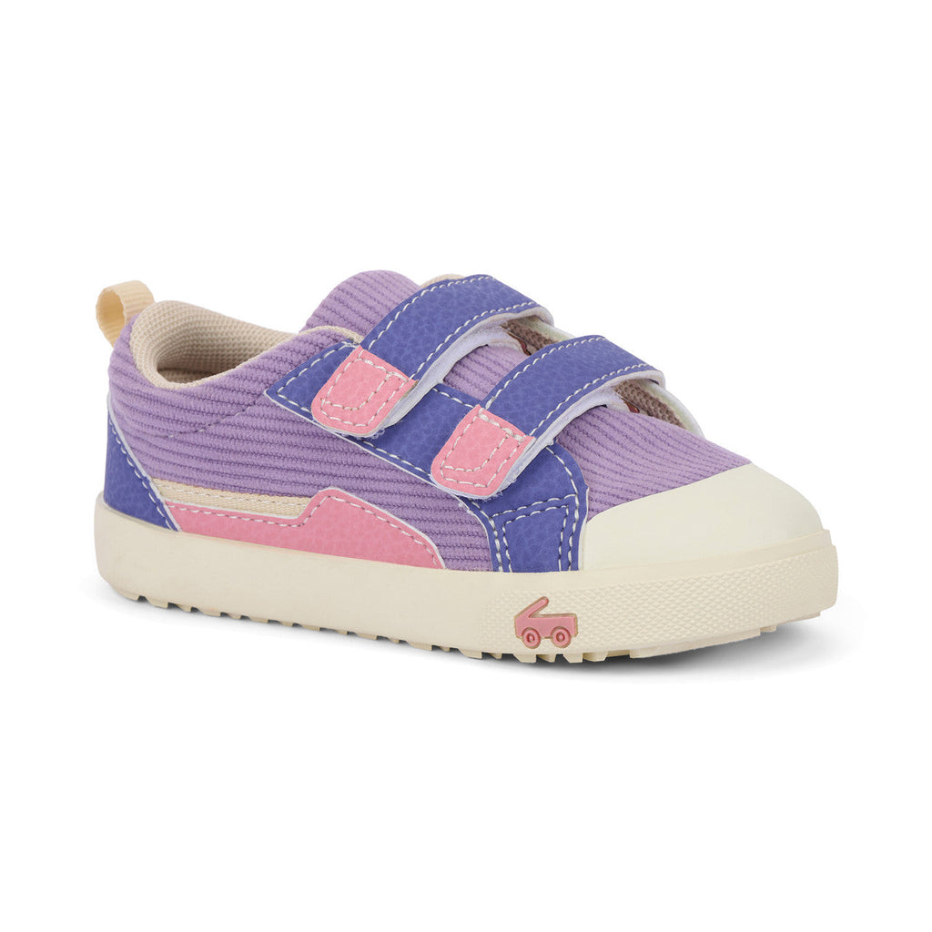See Kai Run girls Riley Purple Corduroy
