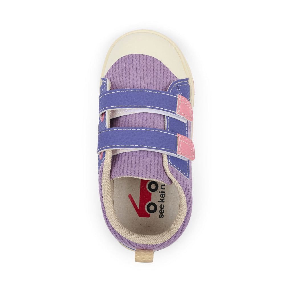 See Kai Run girls Riley Purple Corduroy
