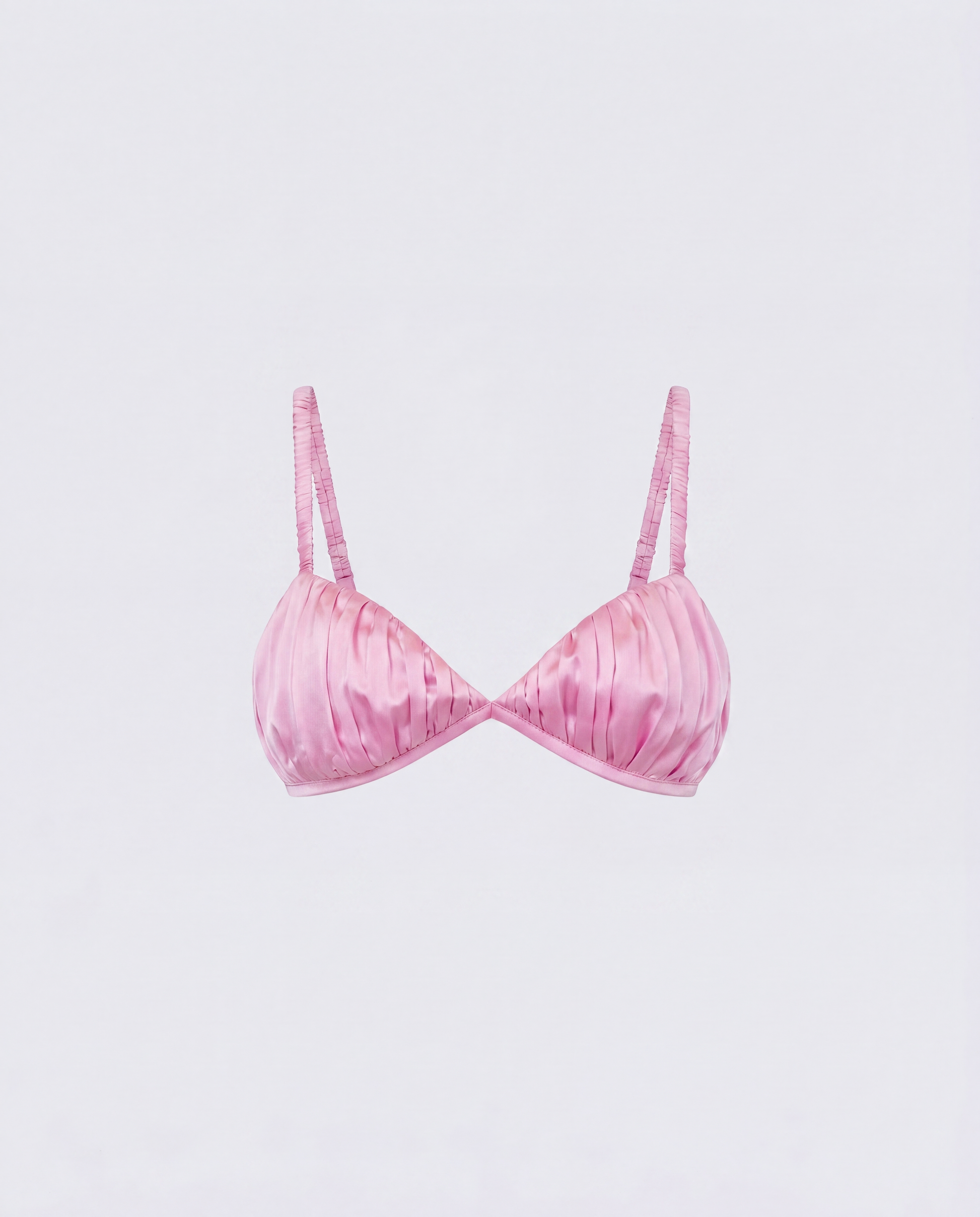 Finesse Suzanna Satin Gathered Bra Top