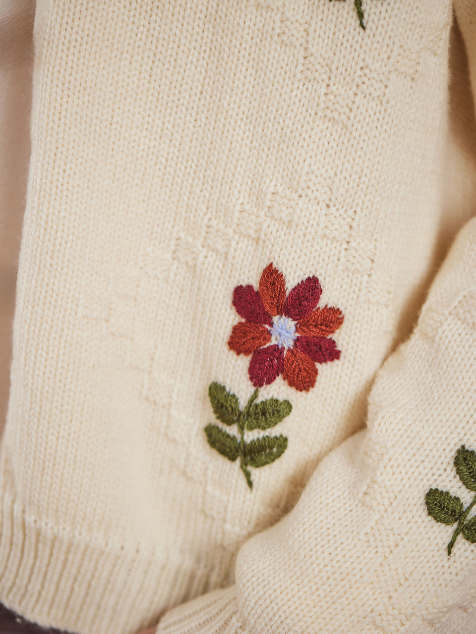 April Cornell Cozy Garden Cardigan