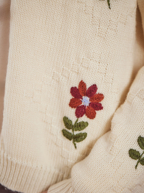 April Cornell Cozy Garden Cardigan
