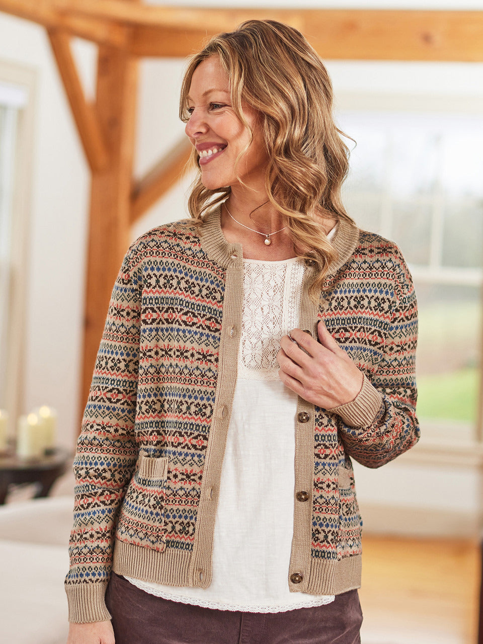 April Cornell Bookshop Cardigan
