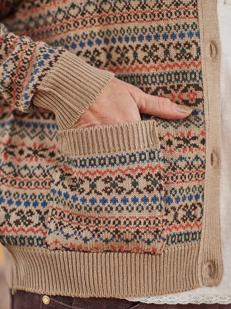 April Cornell Bookshop Cardigan