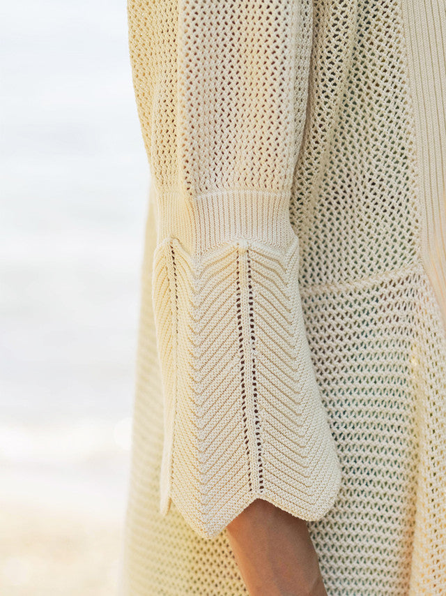 April Cornell Isle Sweater - Ecru