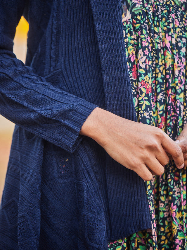 April Cornell Haven Sweater - Navy