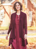 April Cornell Haven Sweater - Wine