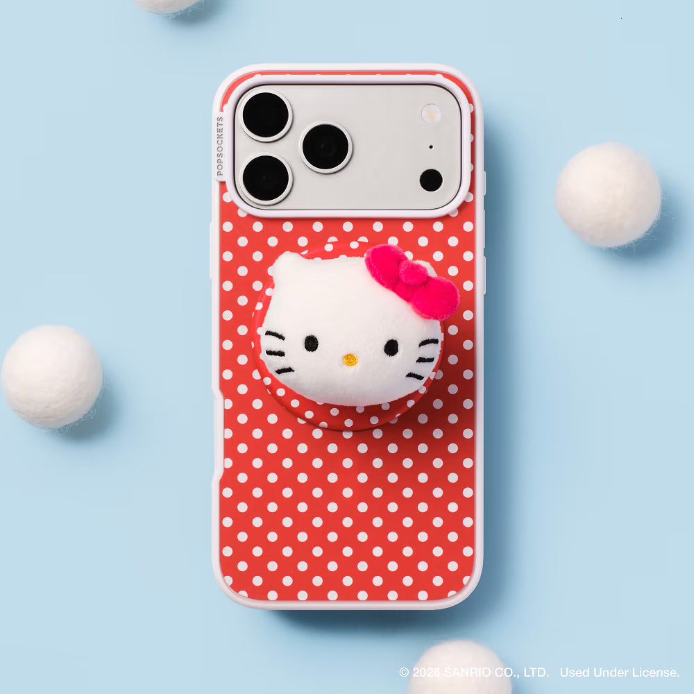 PopSockets Cherry Red Polka Dot - MagSafe Case