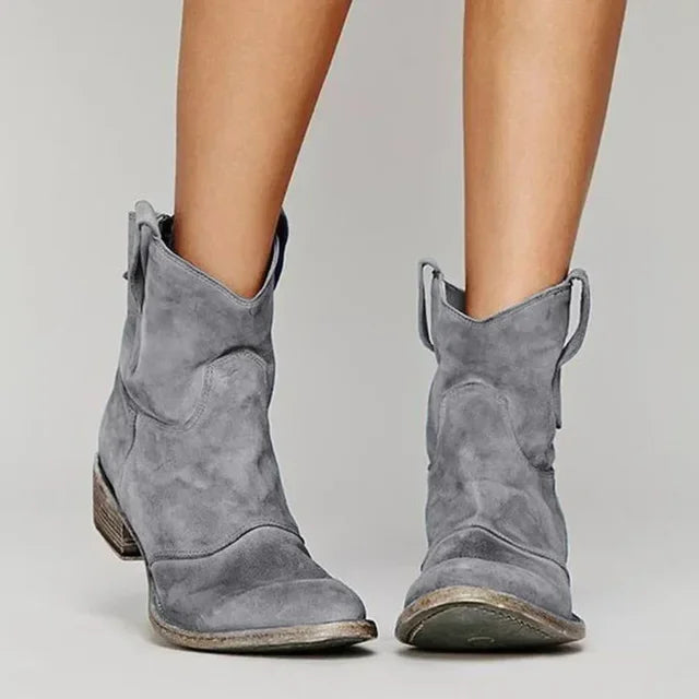 Harper & Lane Zoe - Western Ankle Boots