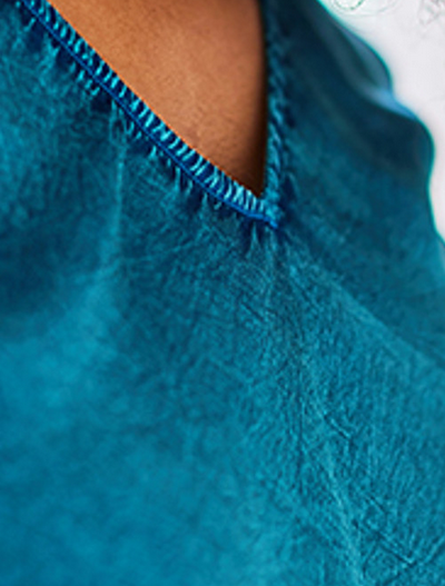 April Cornell Symphony Satin Camisole - Teal
