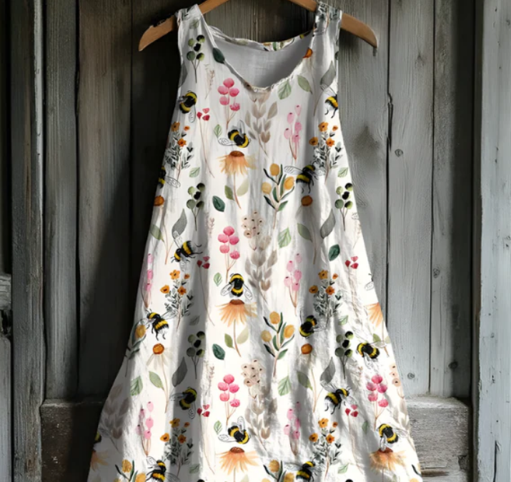 Nabalu Briselle | Women’s Sleeveless Floral Midi Dress