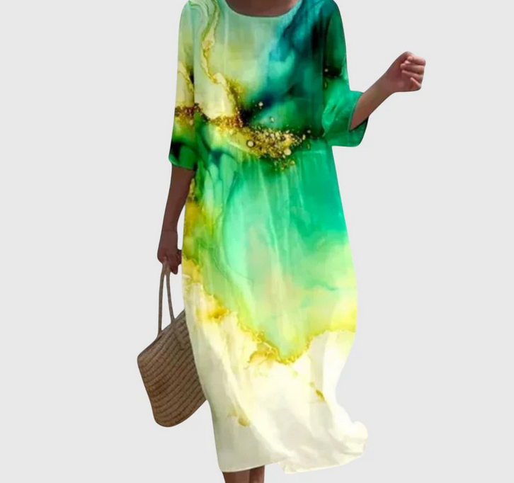 Nabalu Marielle | Women’s Floral Midi Dress