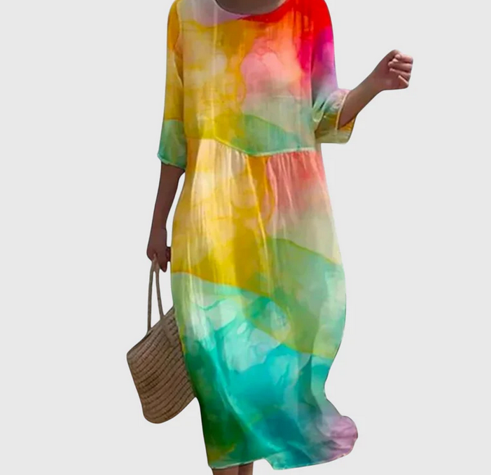 Nabalu Marielle | Women’s Floral Midi Dress