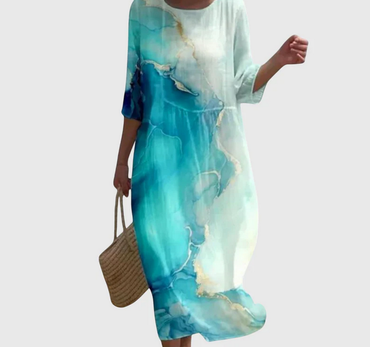 Nabalu Marielle | Women’s Floral Midi Dress