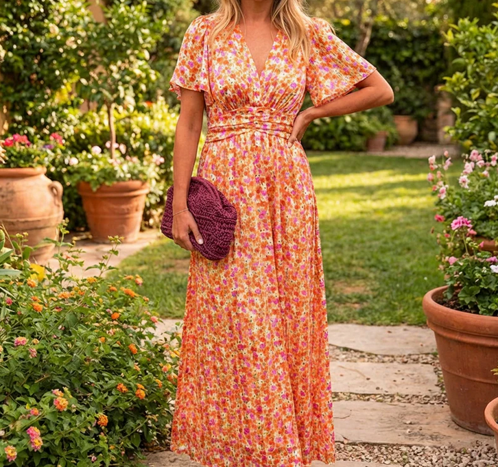 Nabalu Marivelle | Women’s Floral Maxi Summer Dress