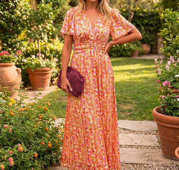Nabalu Marivelle | Women’s Floral Maxi Summer Dress
