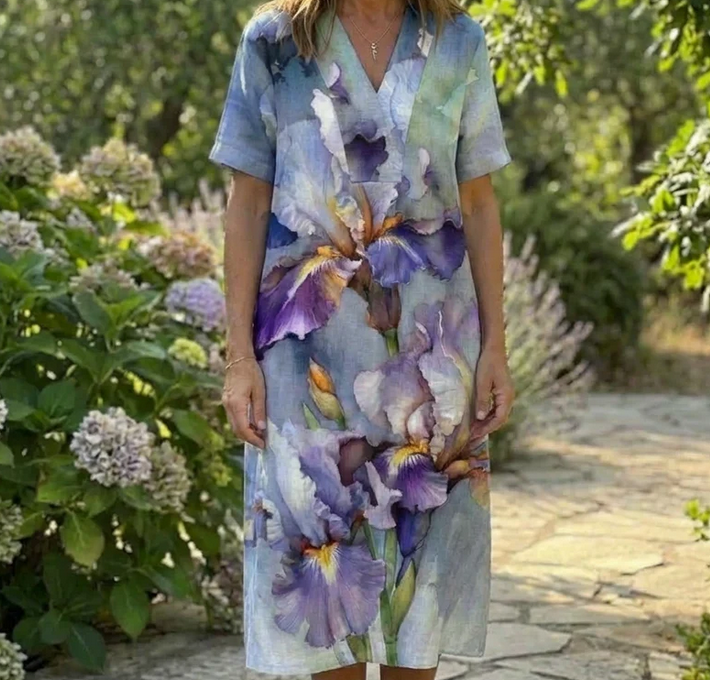 Nabalu Averelle | Women’s Floral Midi Dress