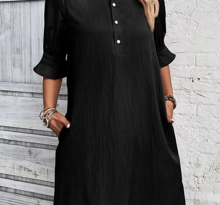 Nabalu Neritha | Women’s Button Shirt Dress