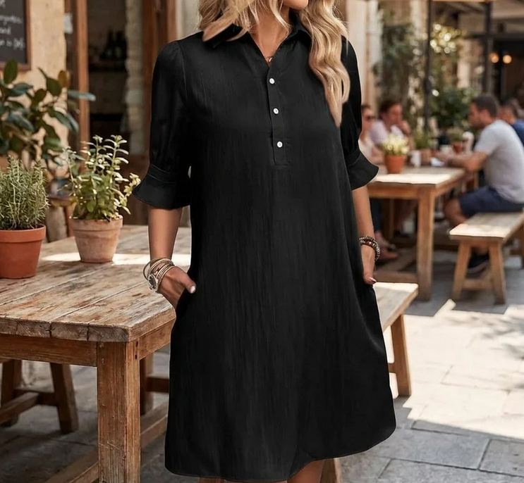 Nabalu Neritha | Women’s Button Shirt Dress
