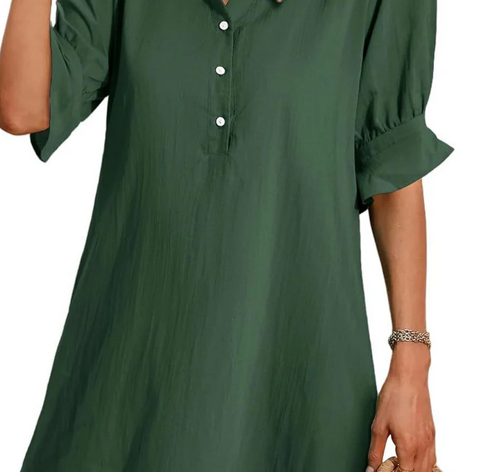 Nabalu Neritha | Women’s Button Shirt Dress