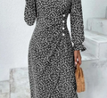 Nabalu Elowynne | Women’s Wrap-Style Midi Dress