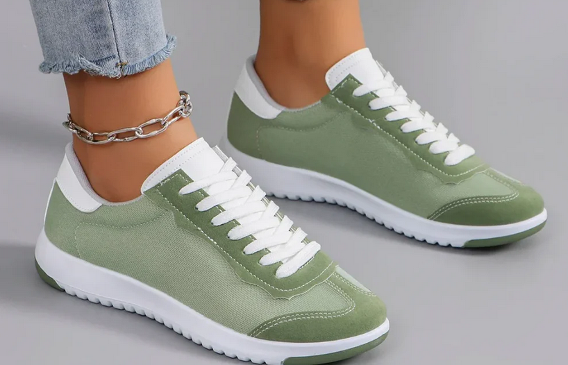 Nabalu Riley | Women’s Retro Lace-Up Comfort Sneakers