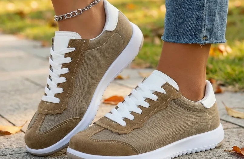 Nabalu Riley | Women’s Retro Lace-Up Comfort Sneakers