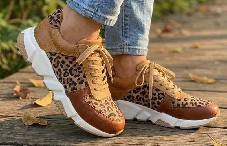 Nabalu Nancy | Women’s Orthopedic Chunky Lace-Up Sneakers