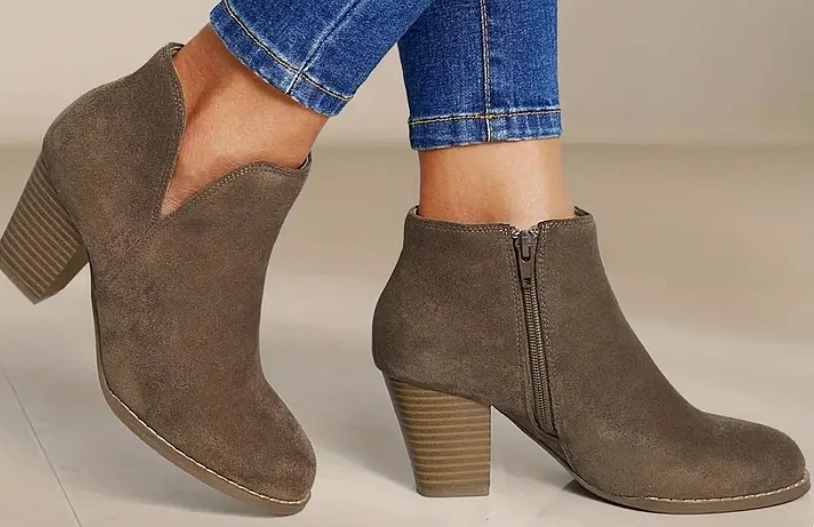 Nabalu Blair | Classic Block Heel Ankle Boots