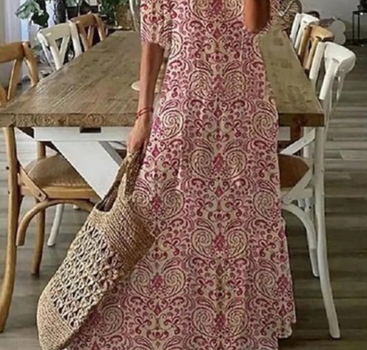 Nabalu Elarisse | Women’s Romantic Bohemian Maxi Dress
