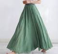 Nabalu Avelune | Women’s Flowing Elastic Waist Maxi Skirt