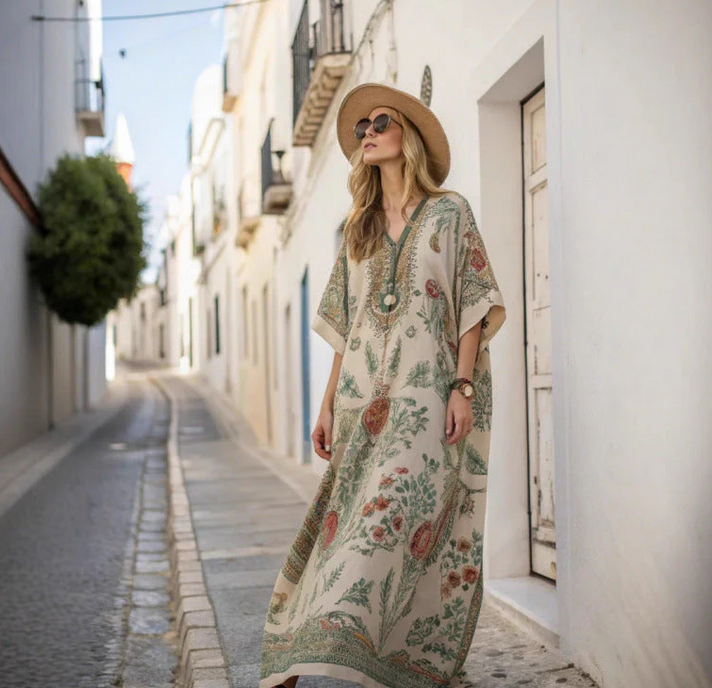 Nabalu Solivane | Women’s Bohemian Maxi Dress 1