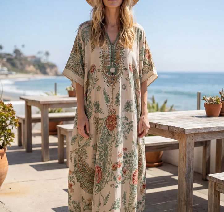 Nabalu Solivane | Women’s Bohemian Maxi Dress 1