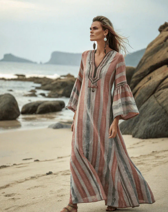 Nabalu Solivane | Women’s Bohemian Maxi Dress 1