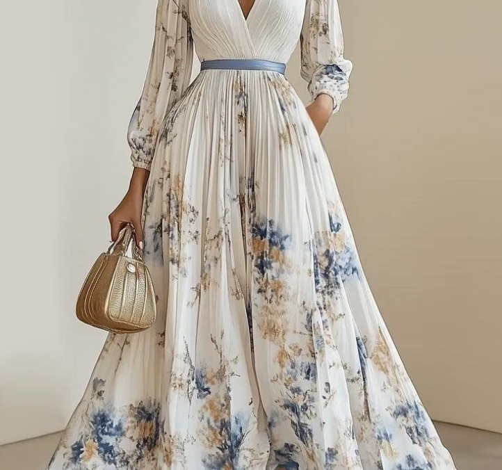Nabalu Elira | Women’s Pleated Maxi Dress