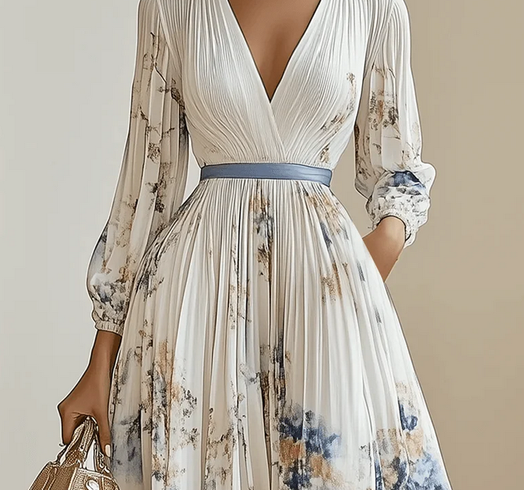 Nabalu Elira | Women’s Pleated Maxi Dress