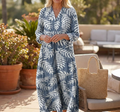 Nabalu Orelisse | Women’s Summer Long Sleeve Maxi Dress